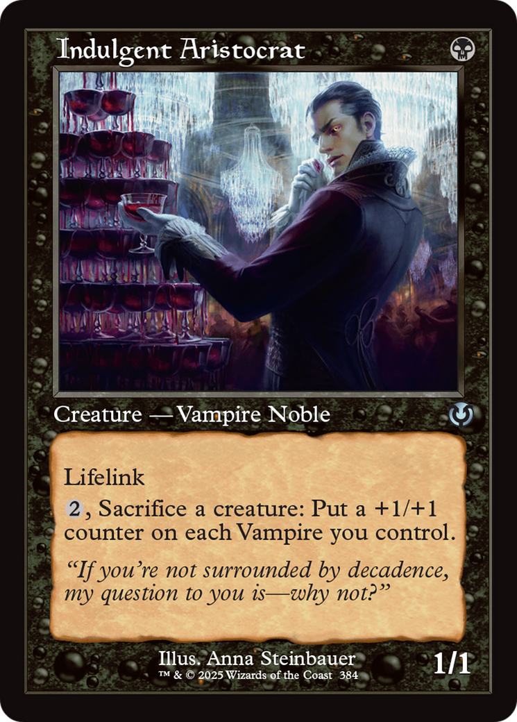 Indulgent Aristocrat (Retro Frame) [Innistrad Remastered] - Destination Retro