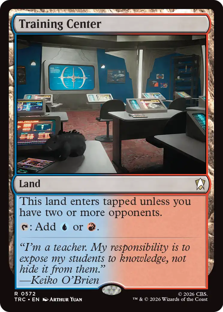 Training Center (Surge Foil) [Star Trek Commander] - Destination Retro