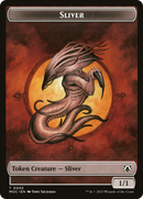Saproling // Sliver Double-Sided Token [The List] - Destination Retro