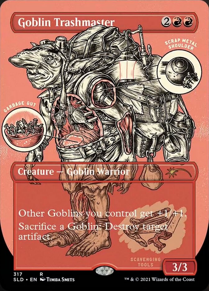 Goblin Trashmaster (Borderless) [Secret Lair Drop Series] - Destination Retro