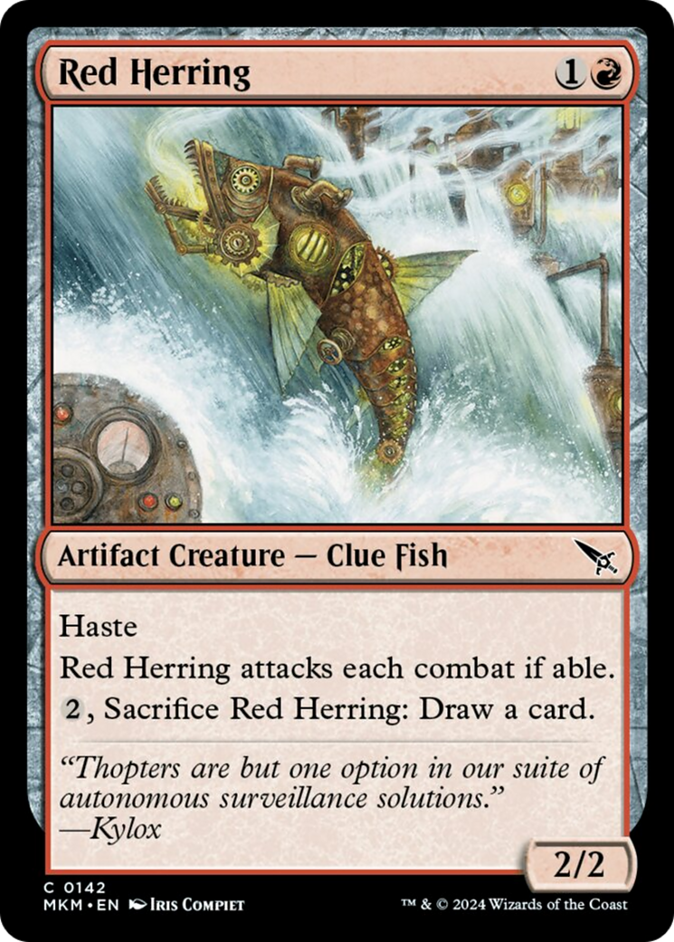 Red Herring [Murders at Karlov Manor] - Destination Retro