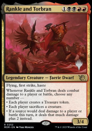 Rankle and Torbran (Promo Pack) [March of the Machine Promos] - Destination Retro