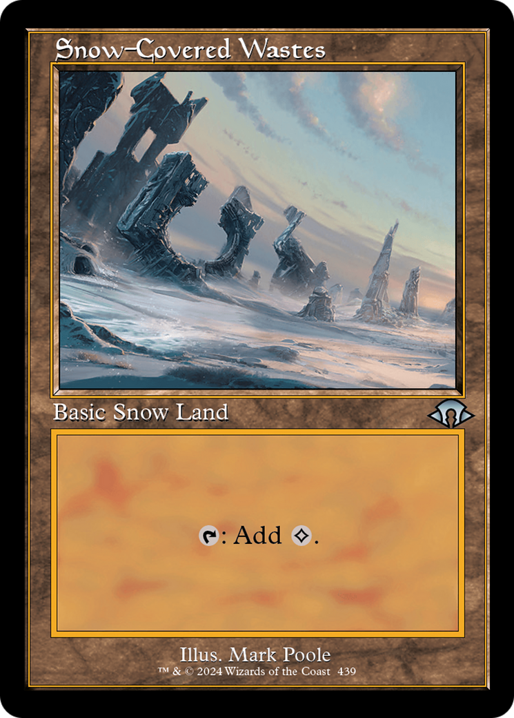 Snow-Covered Wastes (Retro) [Modern Horizons 3] - Destination Retro
