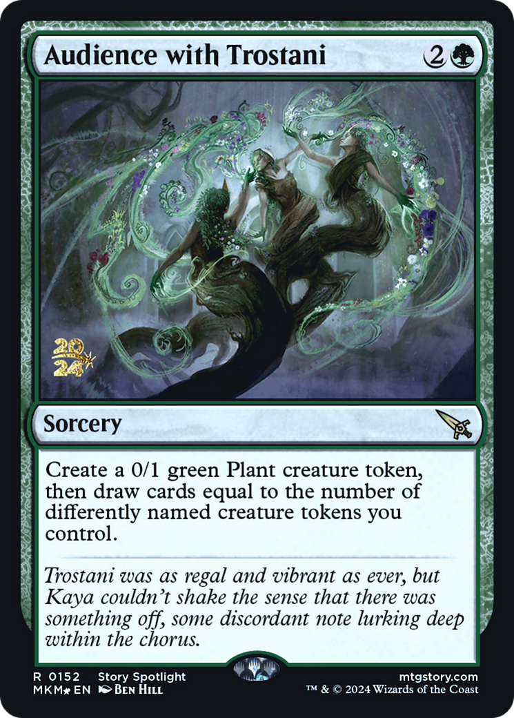 Audience with Trostani [Murders at Karlov Manor Prerelease Promos] - Destination Retro