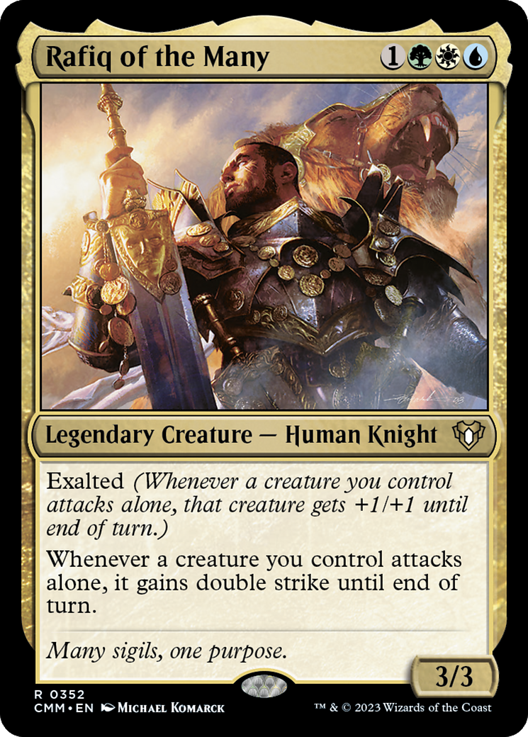 Rafiq of the Many [Commander Masters] - Destination Retro