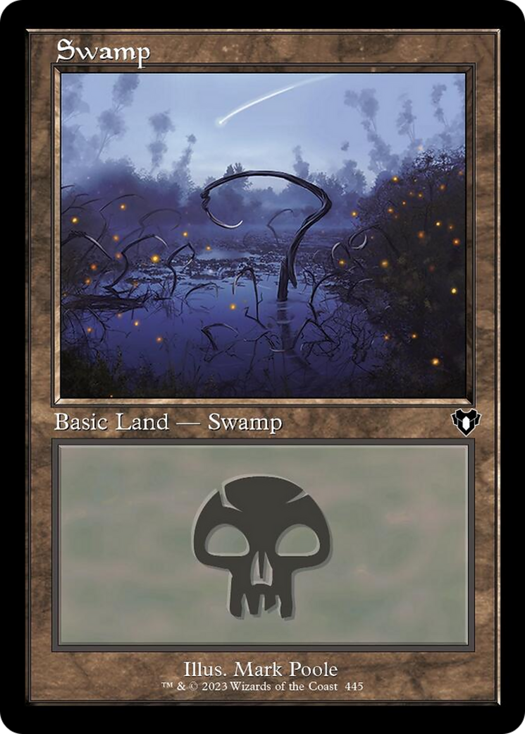 Swamp (445) (Retro) [Commander Masters] - Destination Retro