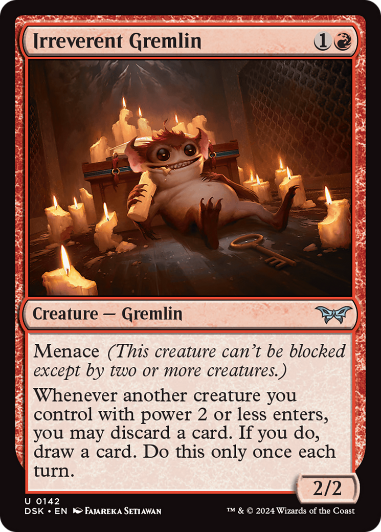 Irreverent Gremlin [Duskmourn: House of Horror] - Destination Retro