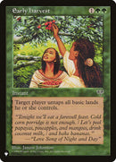 Early Harvest [The List] - Destination Retro