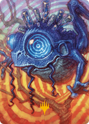 Psychic Frog Art Card (Gold-Stamped Planeswalker Symbol) [Modern Horizons 3 Art Series] - Destination Retro
