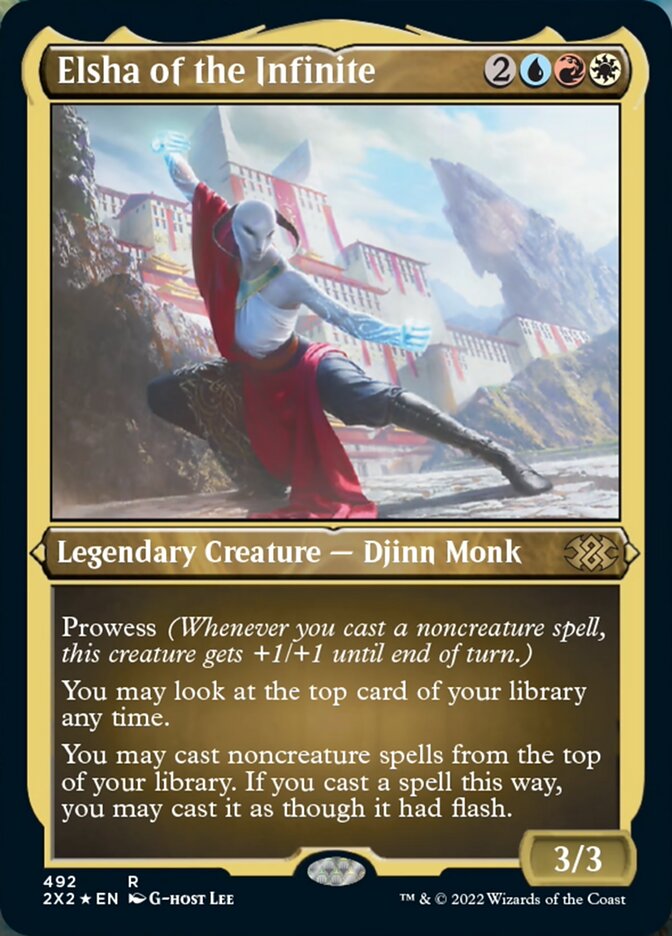 Elsha of the Infinite (Foil Etched) [Double Masters 2022] - Destination Retro