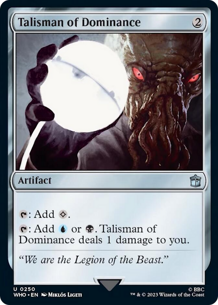 Talisman of Dominance [Doctor Who] - Destination Retro