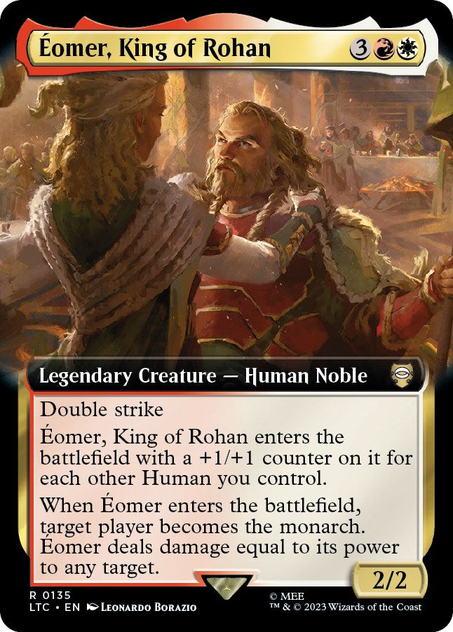 Eomer, King of Rohan (Extended Art) [The Lord of the Rings: Tales of Middle-Earth Commander] - Destination Retro