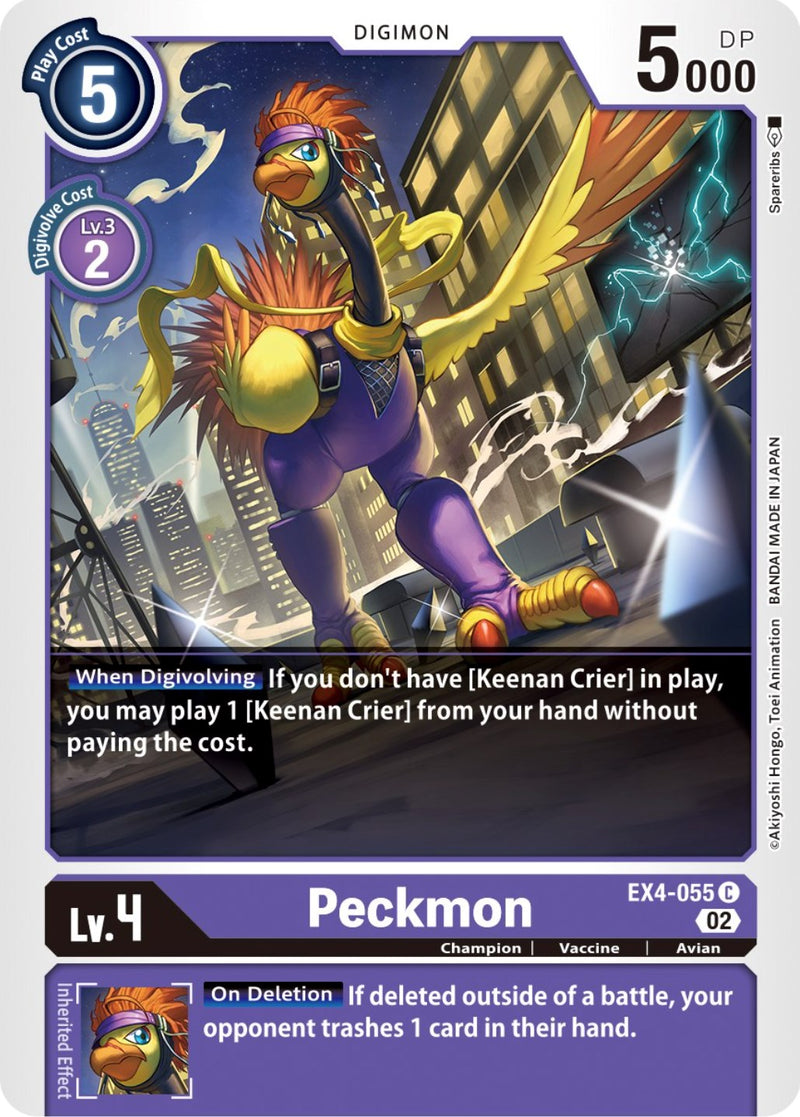 Peckmon [EX4-055] [Alternative Being Booster] - Destination Retro
