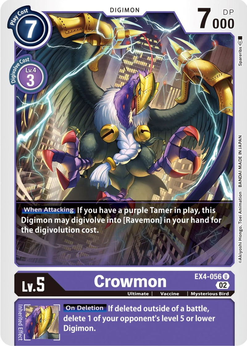 Crowmon [EX4-056] [Alternative Being Booster] - Destination Retro