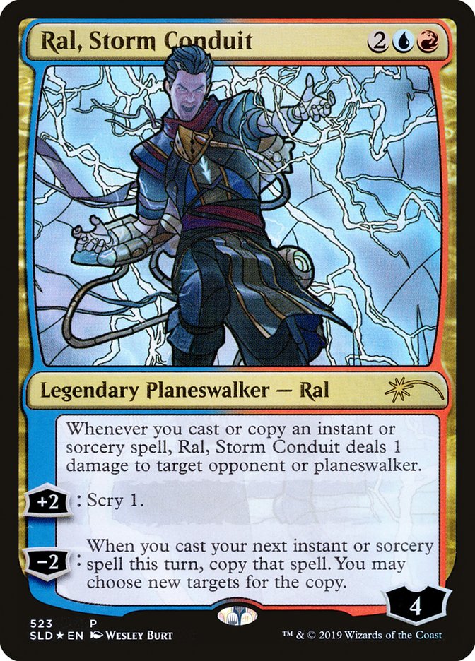Ral, Storm Conduit (Stained Glass) [Secret Lair Drop Promos] - Destination Retro