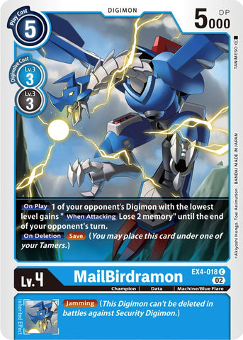 MailBirdramon [EX4-018] [Alternative Being Booster] - Destination Retro