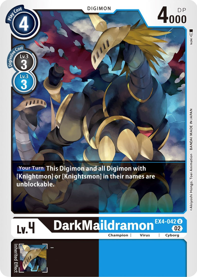 DarkMaildramon [EX4-042] [Alternative Being Booster] - Destination Retro