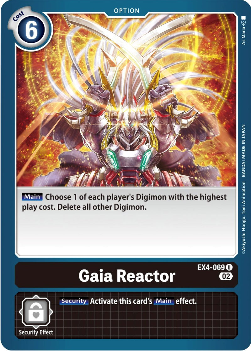 Gaia Reactor [EX4-069] [Alternative Being Booster] - Destination Retro