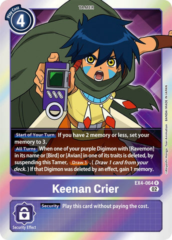 Keenan Crier [EX4-064] [Alternative Being Booster] - Destination Retro