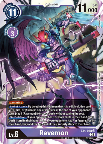 Ravemon [EX4-058] [Alternative Being Booster] - Destination Retro