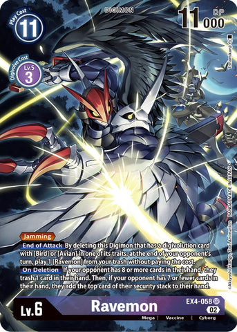 Ravemon [EX4-058] (Alternate Art) [Alternative Being Booster] - Destination Retro