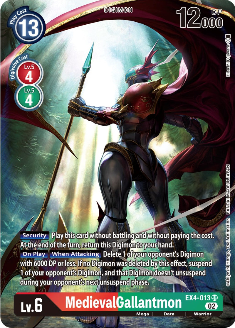 MedievalGallantmon [EX4-013] (Alternate Art) [Alternative Being Booster] - Destination Retro