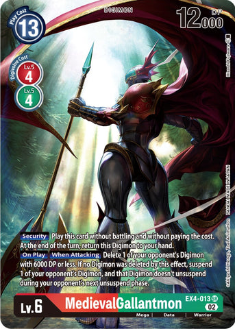 MedievalGallantmon [EX4-013] (Alternate Art) [Alternative Being Booster] - Destination Retro