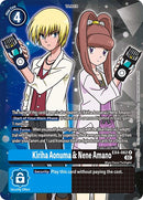 Kiriha Aonuma & Nene Amano [EX4-062] (Alternate Art) [Alternative Being Booster] - Destination Retro