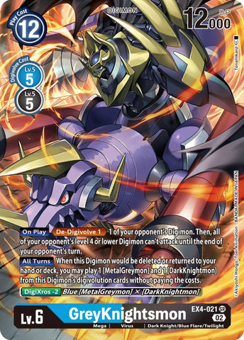 GreyKnightsmon [EX4-021] (Alternate Art) [Alternative Being Booster] - Destination Retro