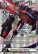 Omnimon Zwart Defeat [BT5-112] (Silver Alternate Art) [Alternative Being Booster] - Destination Retro