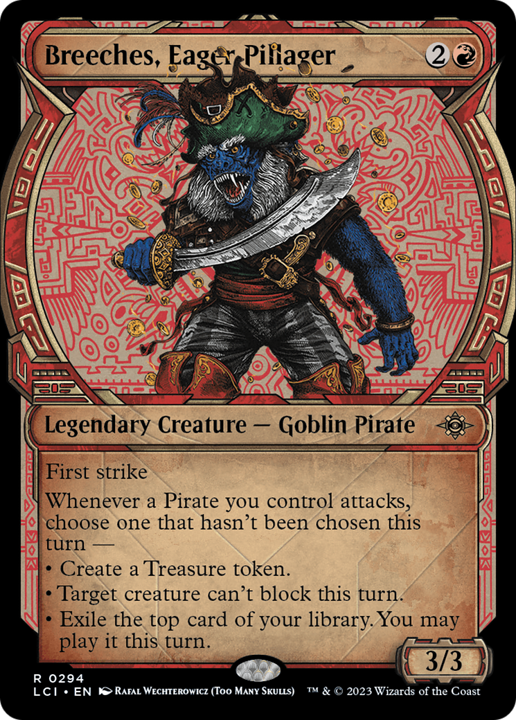 Breeches, Eager Pillager (Showcase) [The Lost Caverns of Ixalan] - Destination Retro