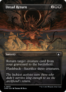 Dread Return (Borderless Alternate Art) [Commander Masters] - Destination Retro