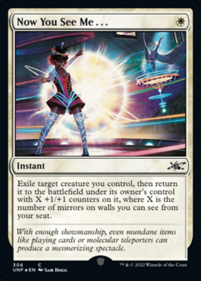 Now You See Me . . . (Galaxy Foil) [Unfinity] - Destination Retro