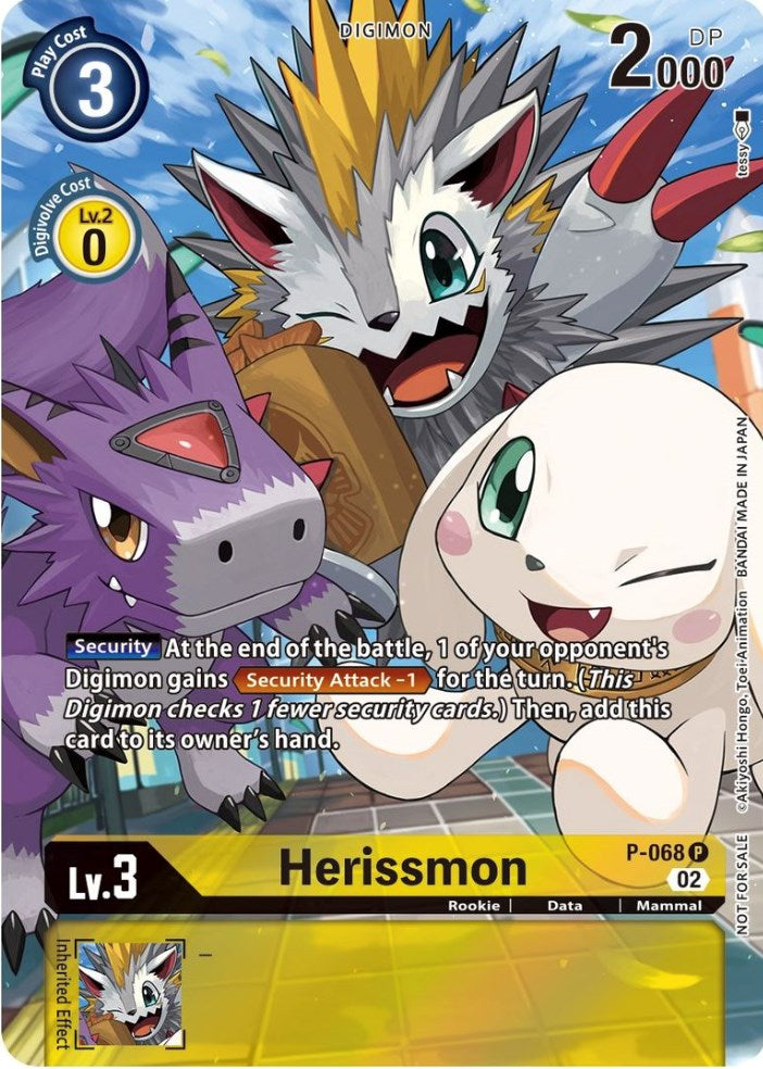 Herissmon [P-068] (Official Tournament Pack Vol. 10) [Promotional Cards] - Destination Retro