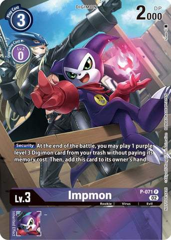 Impmon [P-071] (Official Tournament Pack Vol. 10) [Promotional Cards] - Destination Retro