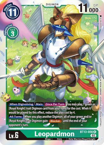 Leopardmon [BT13-056] [Versus Royal Knights Booster] - Destination Retro