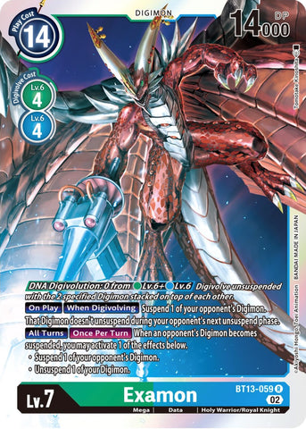 Examon [BT13-059] [Versus Royal Knights Booster] - Destination Retro