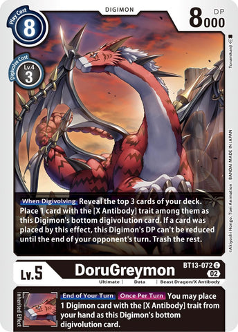 DoruGreymon [BT13-072] [Versus Royal Knights Booster] - Destination Retro