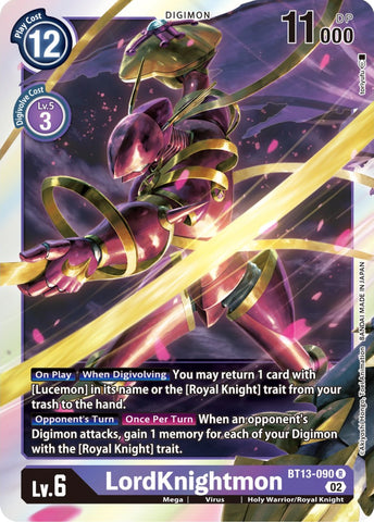 LordKnightmon [BT13-090] [Versus Royal Knights Booster] - Destination Retro