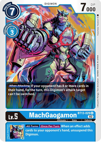 MachGaogamon [BT13-029] [Versus Royal Knights Booster] - Destination Retro