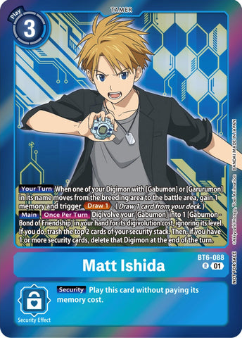Matt Ishida [BT6-088] (Event Pack 5) [Double Diamond Promos] - Destination Retro