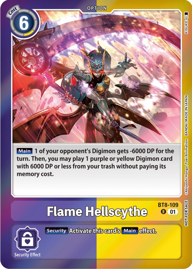 Flame Hellscythe [BT8-109] (Event Pack 5) [New Awakening Promos] - Destination Retro