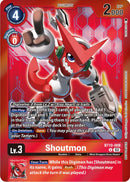 Shoutmon [BT10-008] (Event Pack 5) [Xros Encounter Promos] - Destination Retro