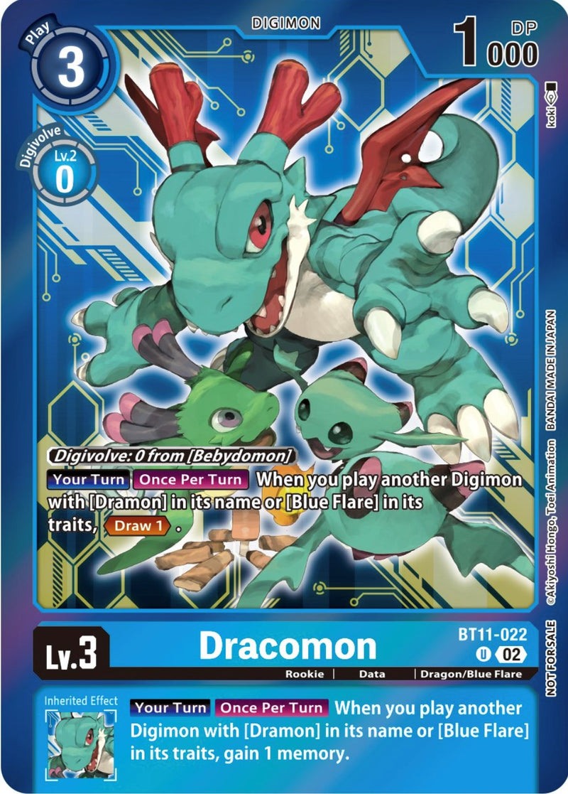 Dracomon [BT11-022] (Event Pack 5) [Dimensional Phase Promos] - Destination Retro