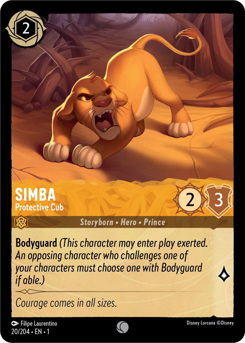 Simba - Protective Cub (20/204) [The First Chapter] - Destination Retro