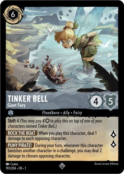 Tinker Bell - Giant Fairy (193/204) [The First Chapter] - Destination Retro