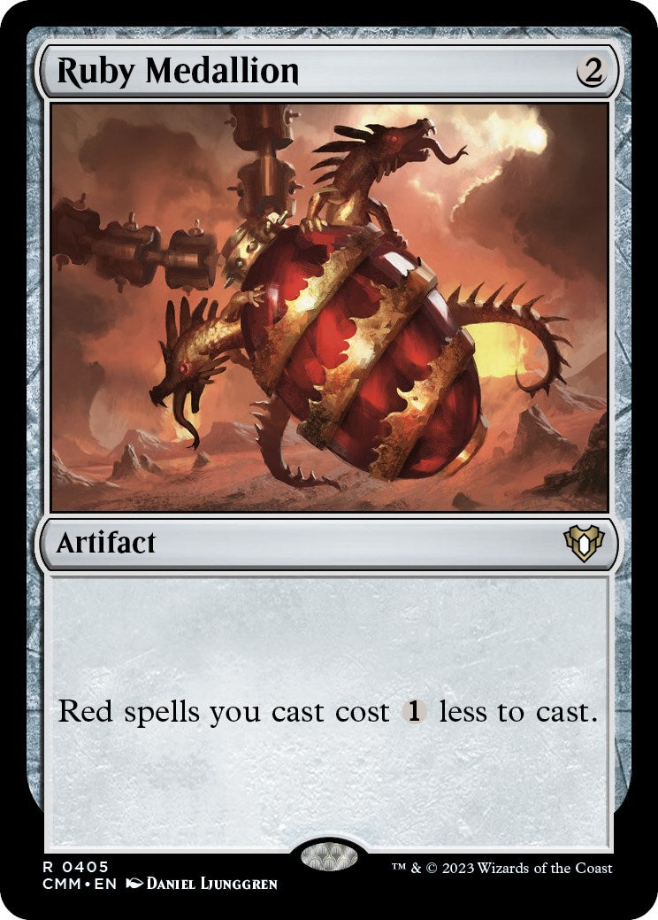 Ruby Medallion [Commander Masters] - Destination Retro