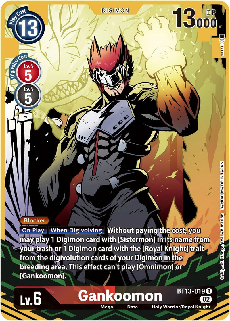 Gankoomon [BT13-019] (Alternate Art) [Versus Royal Knights Booster] - Destination Retro