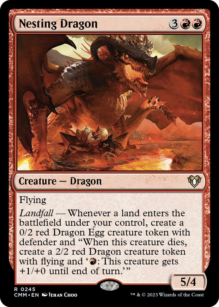 Nesting Dragon [Commander Masters] - Destination Retro