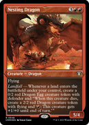 Nesting Dragon (Foil Etched) [Commander Masters] - Destination Retro
